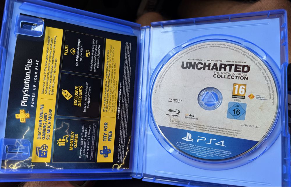 Колекция от игрите UNCHARTED за PlayStation 4-5