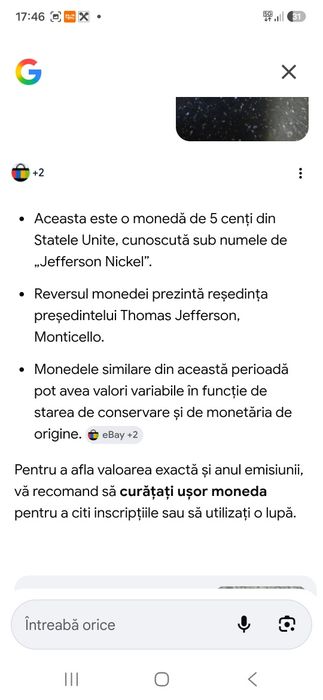 Vand monede de argint