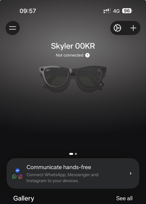 Ray Ban meta очки