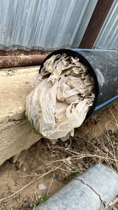 Продается пластик труба новый