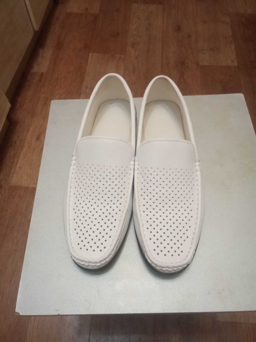 Туфли летние белые