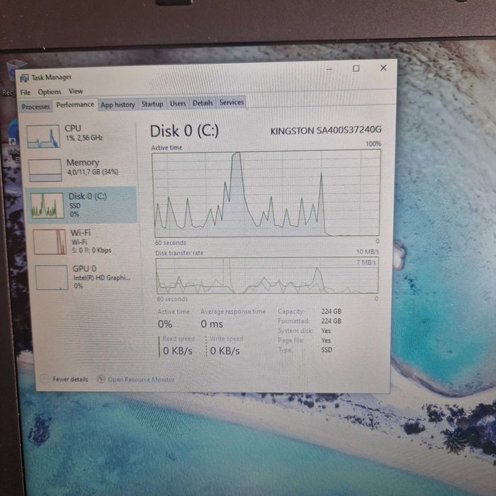 Laptop Lenovo ThinkPad T440 - 240GB SSD, i7 4600 CPU, 12GB RAM