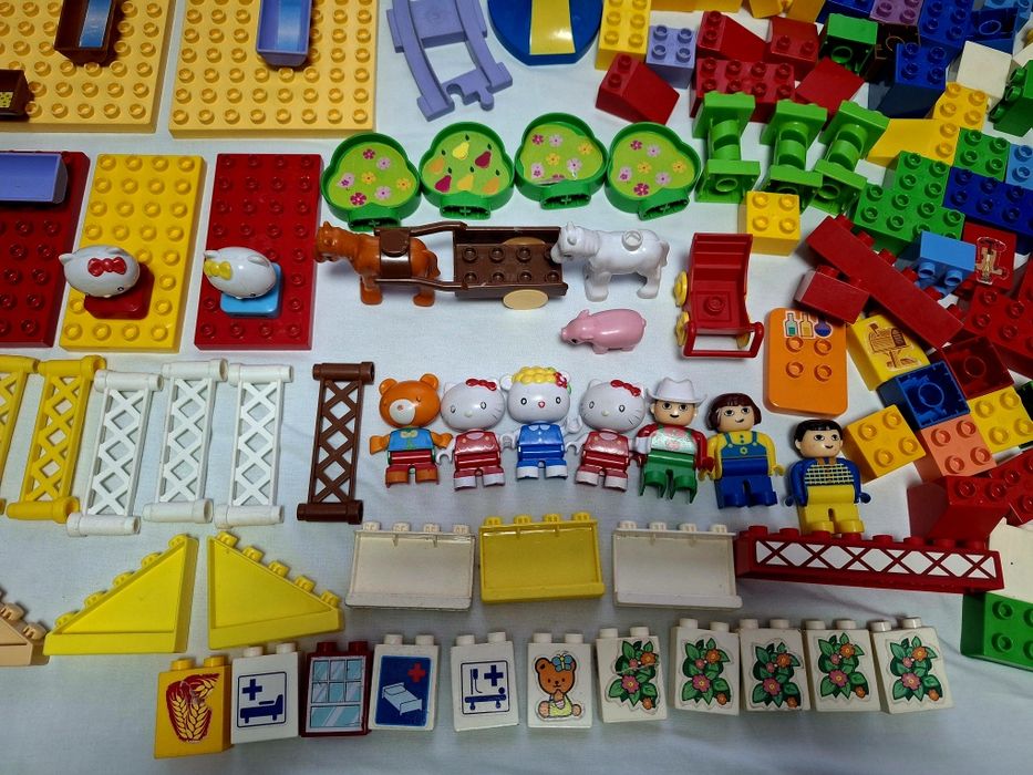 Lot 4,5 kg Lego Unico (compabile Lego Duplo)