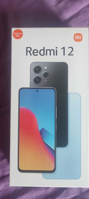 Xiaomi Redmi 12 midnight black 6GB 128GB RAM