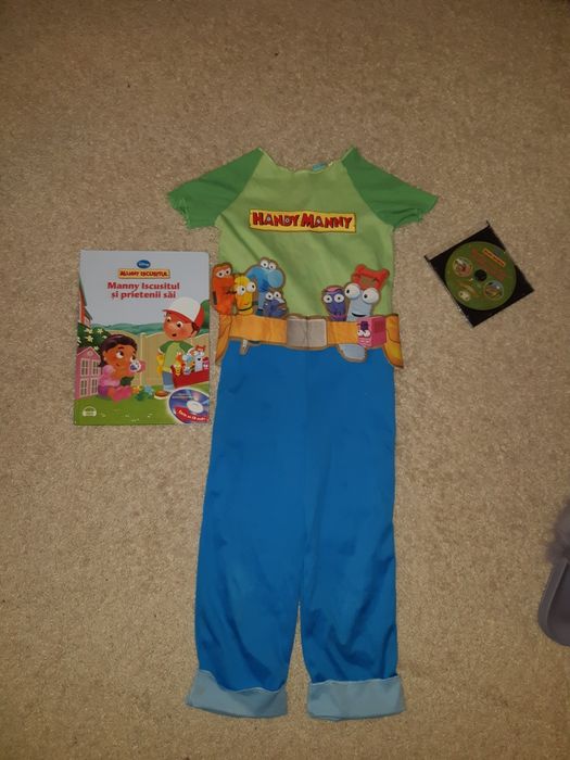 Mannie Iscusitul costum pentru 5 ani, carte cu CD