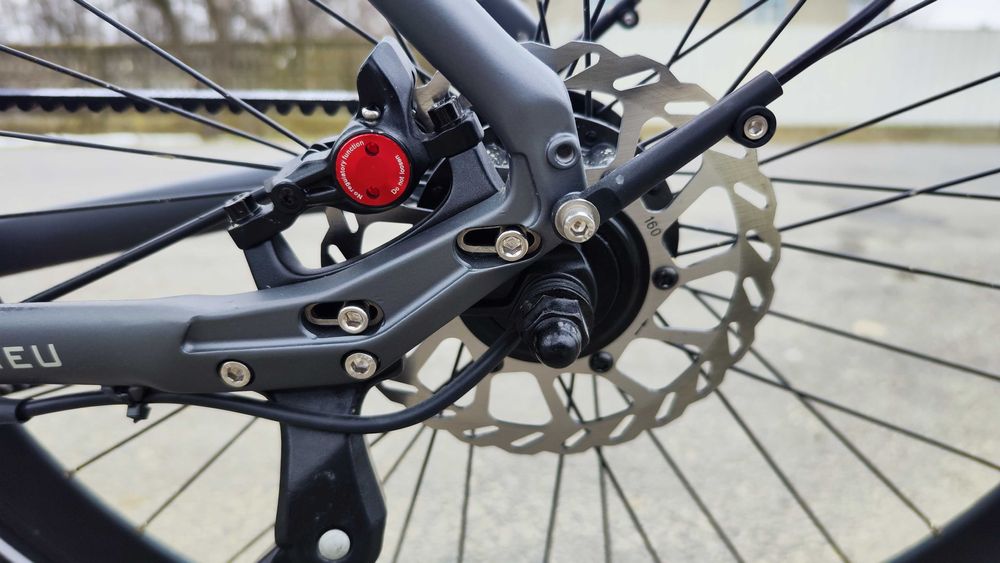 Bicicletă electrică cu transmisie prin curea BK19 Pro