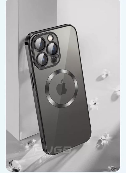 Iphone 13/14/15/16E/17/PRO/MAX Husa Silicon Margine Luxury Magsafe