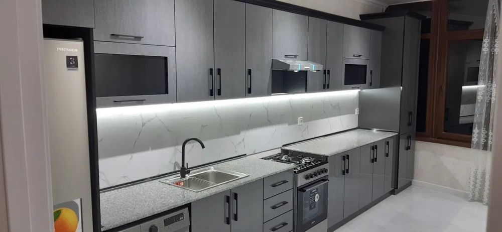 Oshxona uchun Mdf va Akrildan Mebellar (ishlab chiqaruvchi)