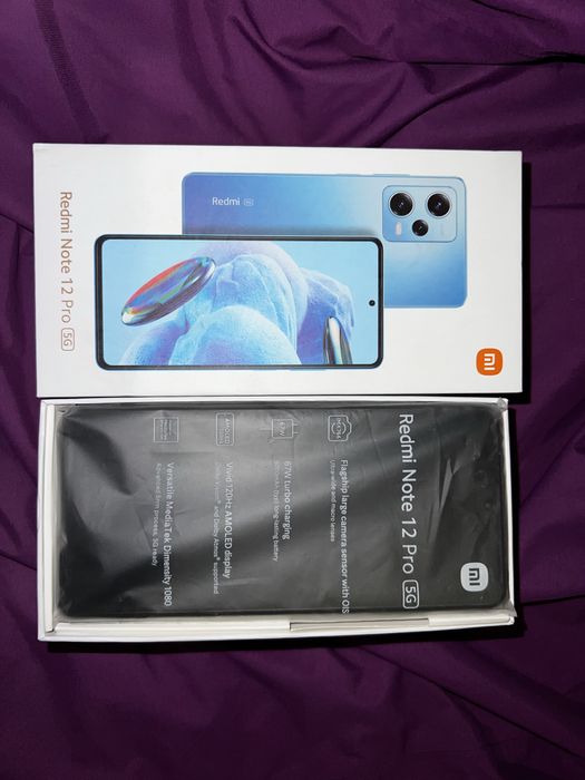 Xiaomi redmi note 12 pro 5G 128gb 6 Ram