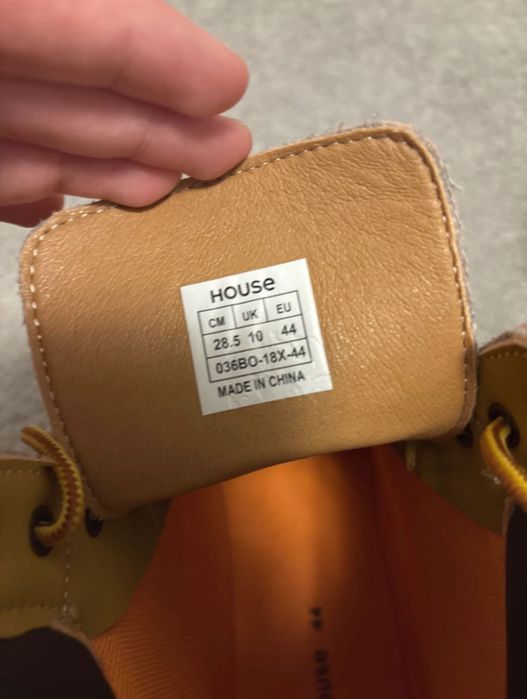 Pantofi piele intoarsa House