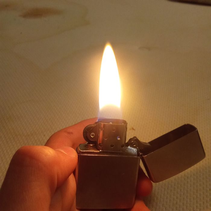 Запалка Zippo използвана