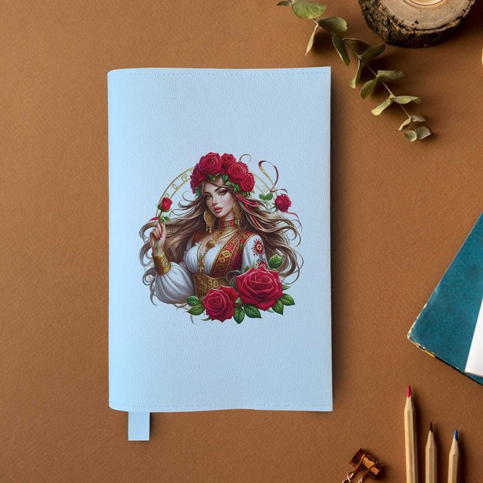 Кожен калъф за книга