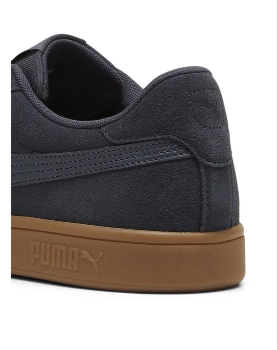 Pantofi sport Smash 3.0 de piele intoarsa ,Negru stins, 43