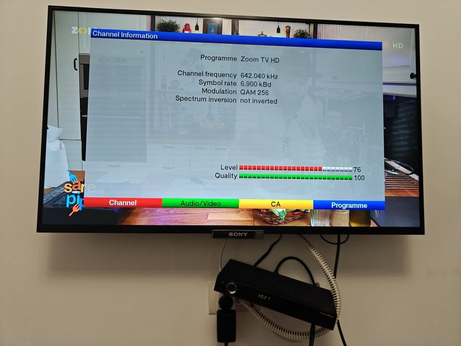 Vand Technisat DVB C