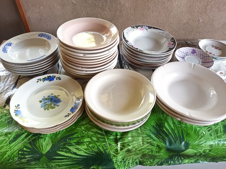 Тарелки разнобой