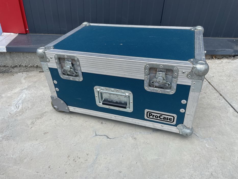 Flight case geantă transport profesională ProCase Germania 58cm x 38cm x 31cm (inaltime )