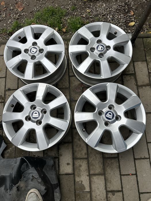 Jante originale Ronal 15 4 100 Dacia Logan Sandero Lodgy Stepway Dokker Opel Renault