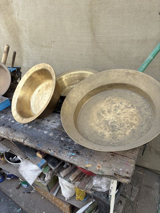 Продам медные тазы трех видов
