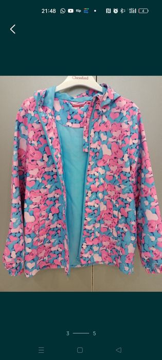 Ветровка для девочки