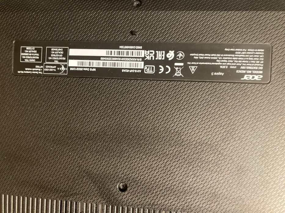 Лаптоп acer aspire 3- RAM 16GB-SSD 512GB