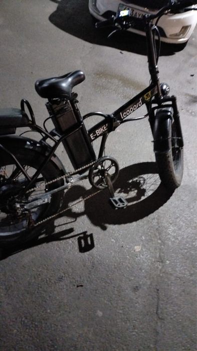 Электровелосипед Leopard в хорошеи мостоянии
