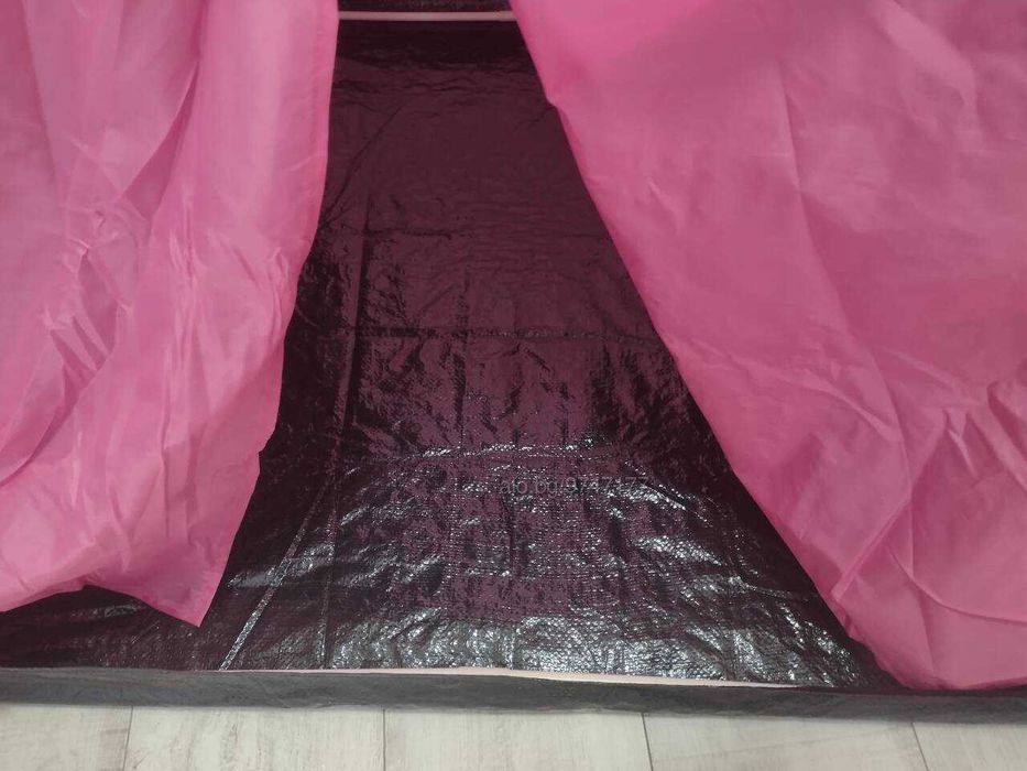 Детска палатка за игра розова 146х90 см