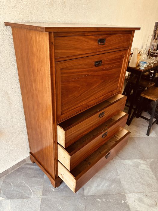 Шведско скрин-писалище – Scandinavian Modern, 1950–60 г.