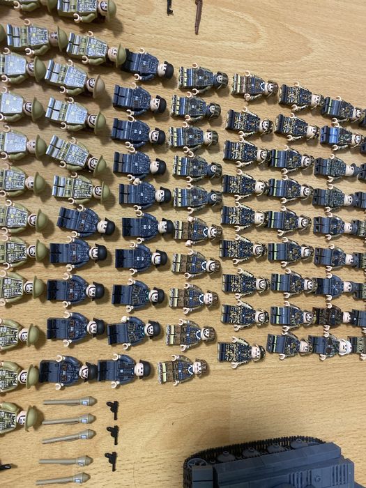 Figurine si arme lego ww2 dina al doilea razboi mondial