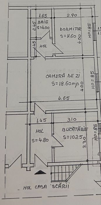 Apartament 2 camere zona Steaua parter