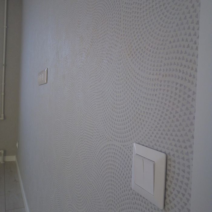 Поклейка обой, галтель