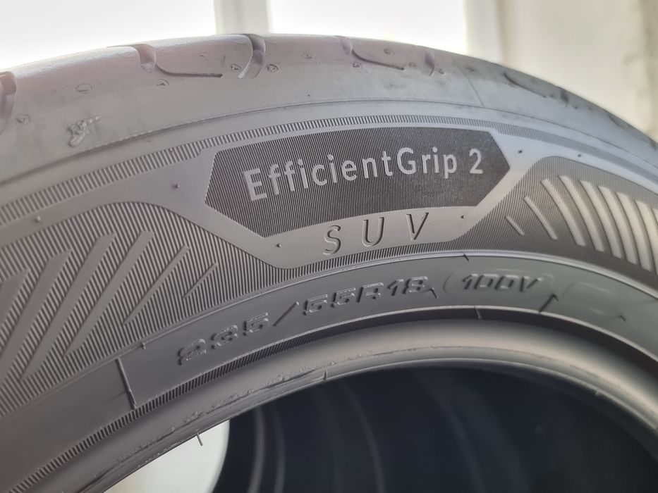 "DOT 23" 235/55/18 Goodyear 4Броя: 480лв 8мм като Нови!
