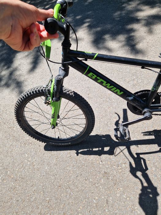 Bicicleta copii 20 inchi B-TWIN Racing Boy 500 racingboy verde dechatlon