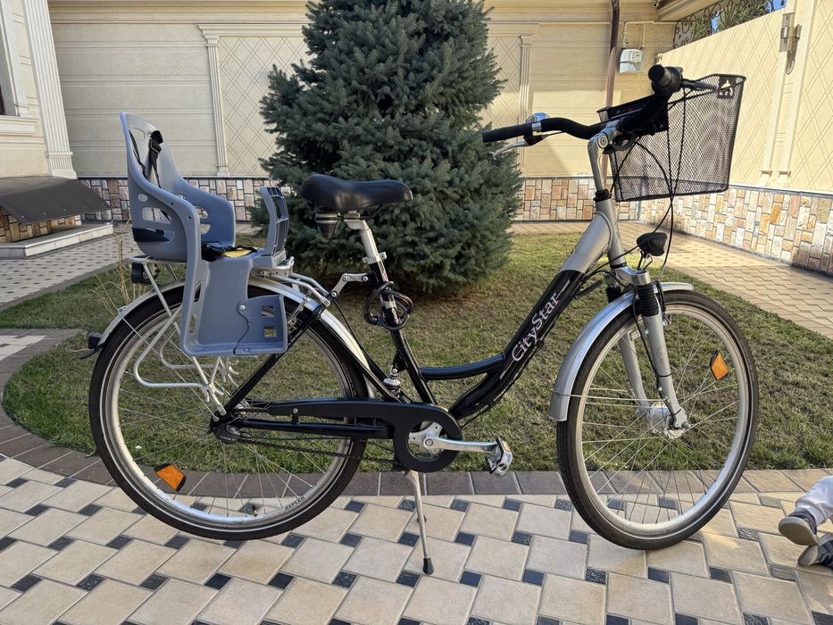 Велик City Star 28” Германия, 7 скоростей, генератор, амортизаторы итд