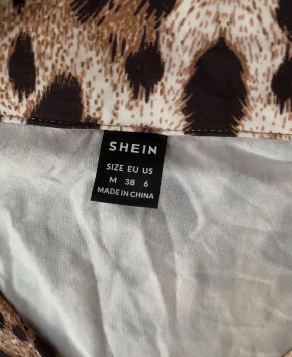 Rochie cu imprimeu leopard