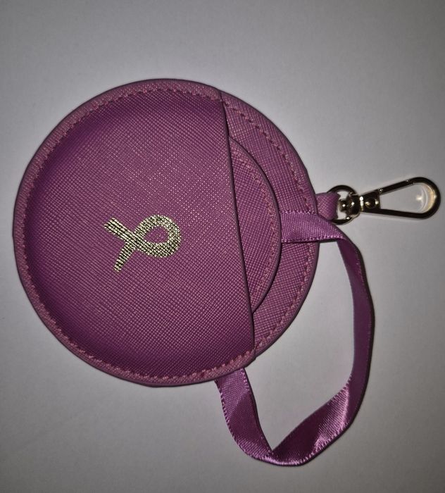 Breloc cu oglinda roz, Avon