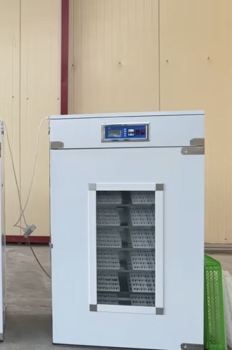 Inkibator 1056 ta siğimga ega. Polni avtomat. 220v , xolati ideal ,