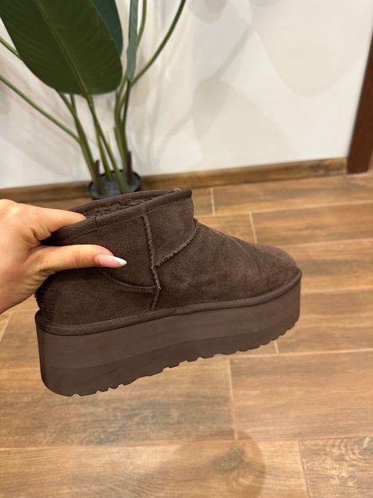 Ugg Classic Ultra Mini Велурени боти