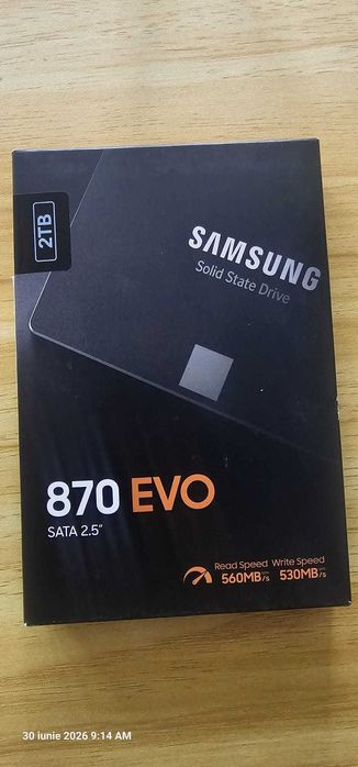 SSD Samsung 870 EVO 1Tb si 2Tb