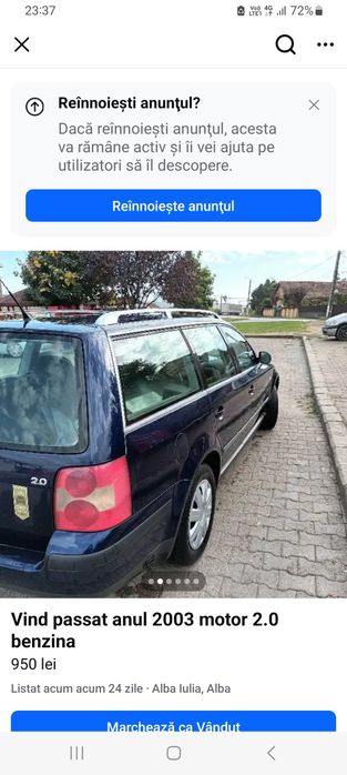 Vind passat 1,9 benzina 131 cp