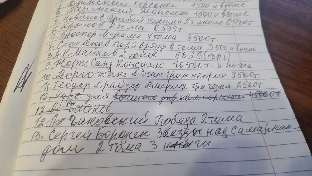 Книги художественные