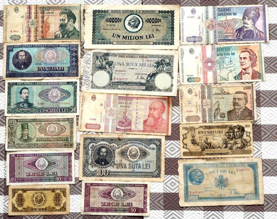 Bacnote romanesti vechi