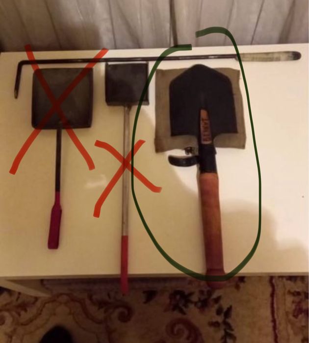 Лопатка военная