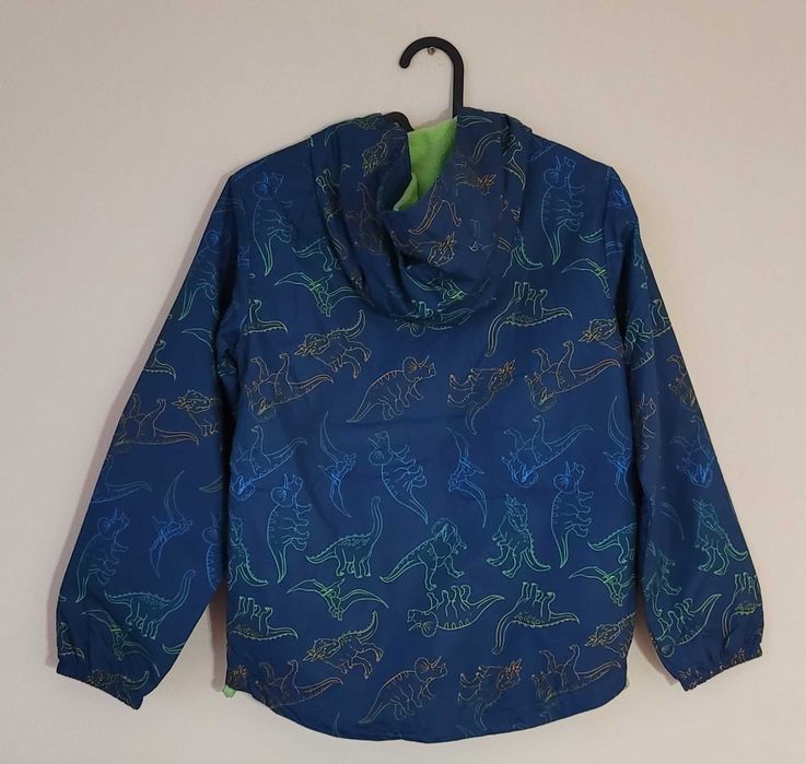 Детско тънко яке с качулка, р-р 140, ново