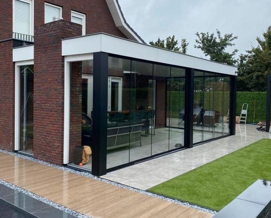 Inchidere terasa sticla 10mm securizata