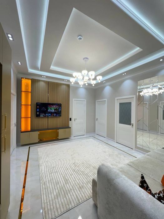 4 хонали квартира сотилади Евроремонт