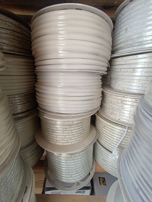 Неон лэд лента лед подсветка акрил neon led lenta metraj dumaloq gibki