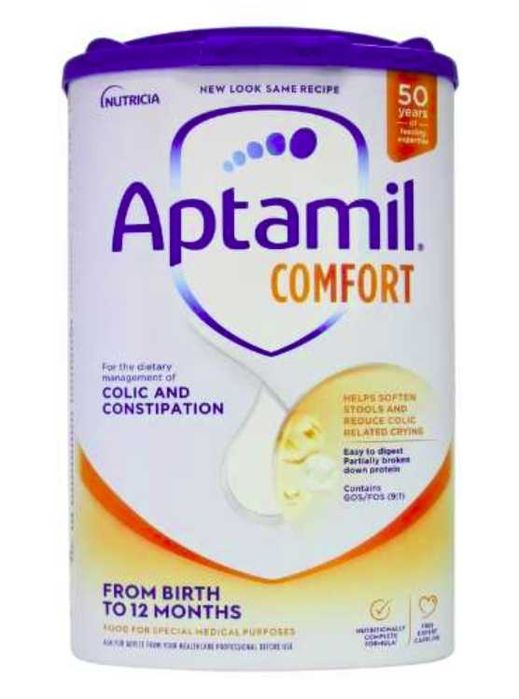 Aptamil Comfort Мляко за кърмачета от раждането до 12 месечна възраст х 800 грама