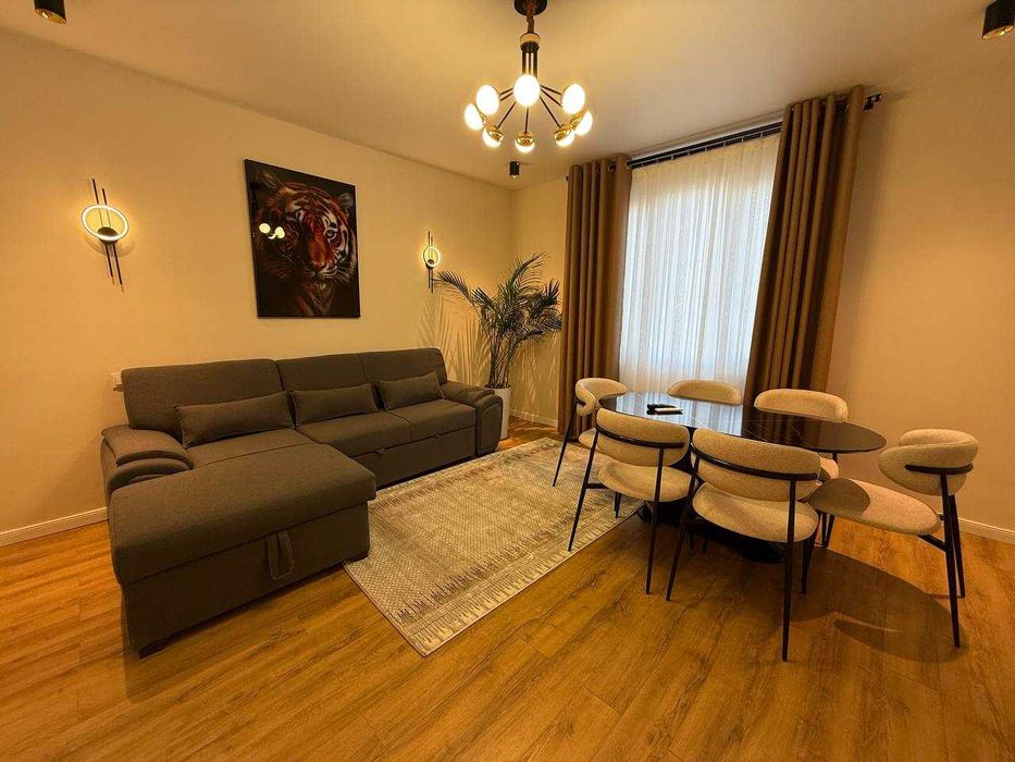 Baku Residence’da 3/9 da 2 xonali - Yevropa ta’miri, ayvon, Uzbum`