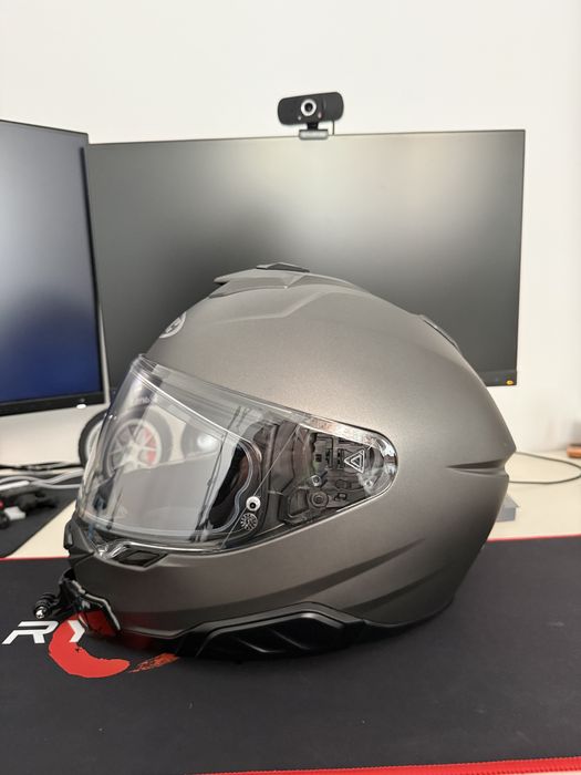 Casca Moto Integrala HJC i71 Mat Argintiu. Marimea M 57-58cm sau L 58-59cm