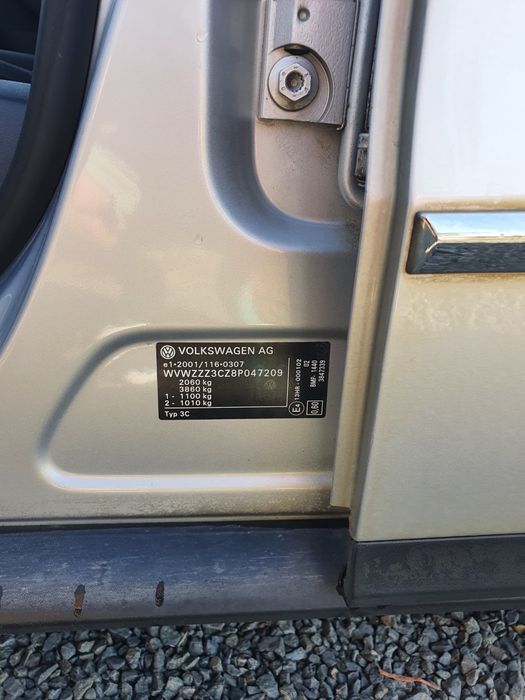 Vand VW Passat 2008